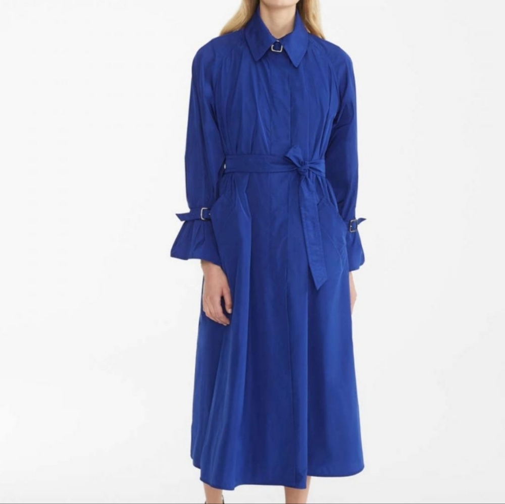 Anthropologie blue duster jacket - Picture 1 of 8